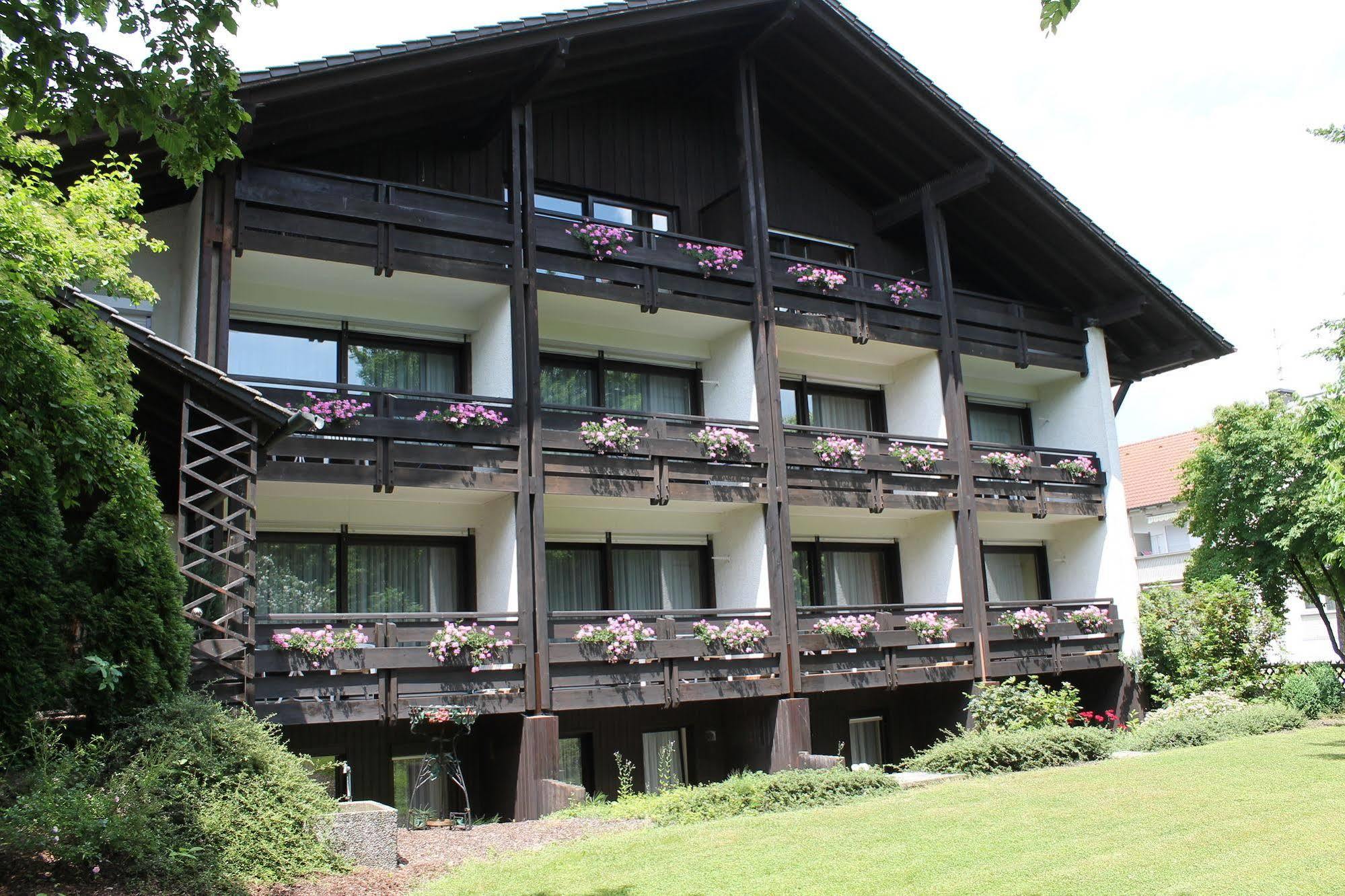 Hotel Garni Bellevue 바트푸징 외부 사진